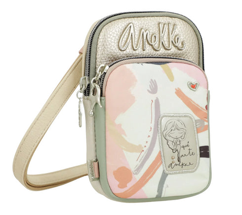 Poseta causal, dama, ANEKKE 40603-907, bej, piele ecologica